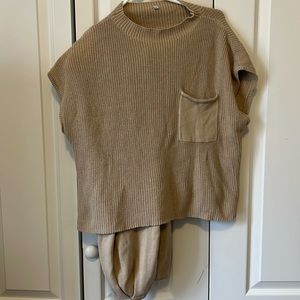 Sweater Set- Loungewear Set size Large